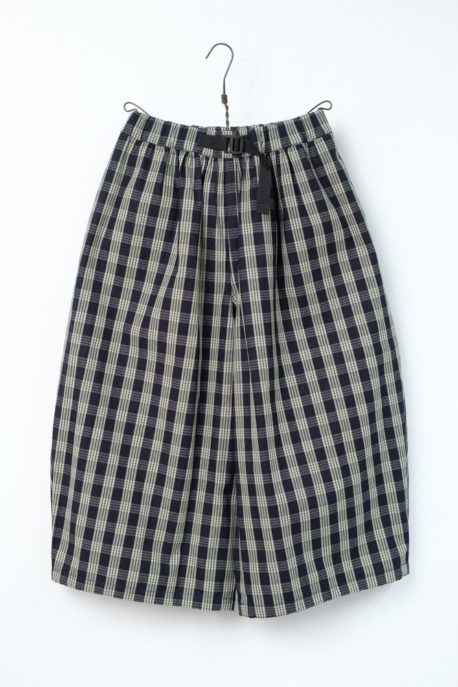 HW culottes パンツ Indigo check / ASEEDONCLOUD通販 アシードンクラウド | TOCAKU(トカク)