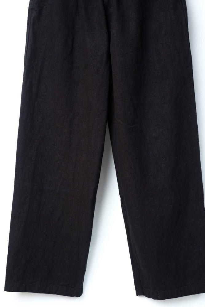 亜麻苧麻ワイド パンツ 黒 / MITTAN通販 ミッタン | TOCAKU(トカク)
