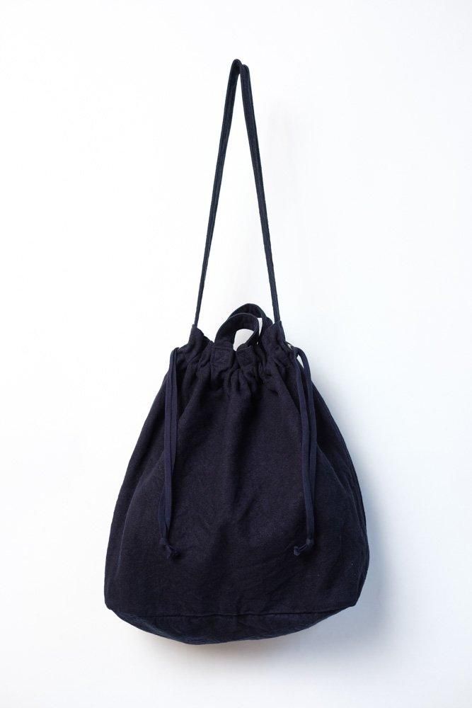 MITTAN 亜麻苧麻残布バッグ 濃紺 亜麻苧麻残布バッグ 濃紺 / MITTAN通販 ミッタン | TOCAKU(トカク)