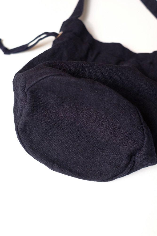 亜麻苧麻残布ミニバッグ 濃紺 / MITTAN通販 ミッタン | TOCAKU(トカク)