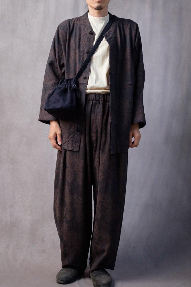 亜麻苧麻残布ミニバッグ 濃紺 / MITTAN通販 ミッタン | TOCAKU