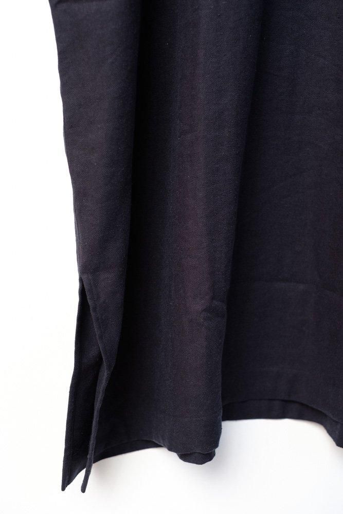 綾織絹麻ワンピース 濃紺 / MITTAN通販 ミッタン | TOCAKU(トカク)