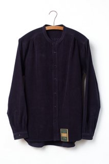 <img class='new_mark_img1' src='https://img.shop-pro.jp/img/new/icons13.gif' style='border:none;display:inline;margin:0px;padding:0px;width:auto;' />ASEEDONCLOUD Handwerkercollarless shirt   Navy [饹1]