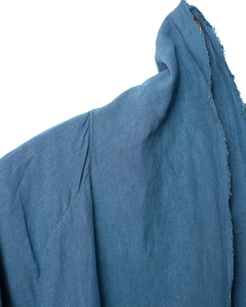 大麻羽織 高密度(草木染) 藍×胡桃 / MITTAN通販 ミッタン | TOCAKU(トカク)