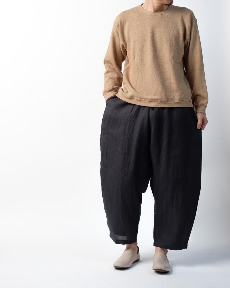 大麻パンツ 墨黒 / MITTAN通販 ミッタン | TOCAKU(トカク)