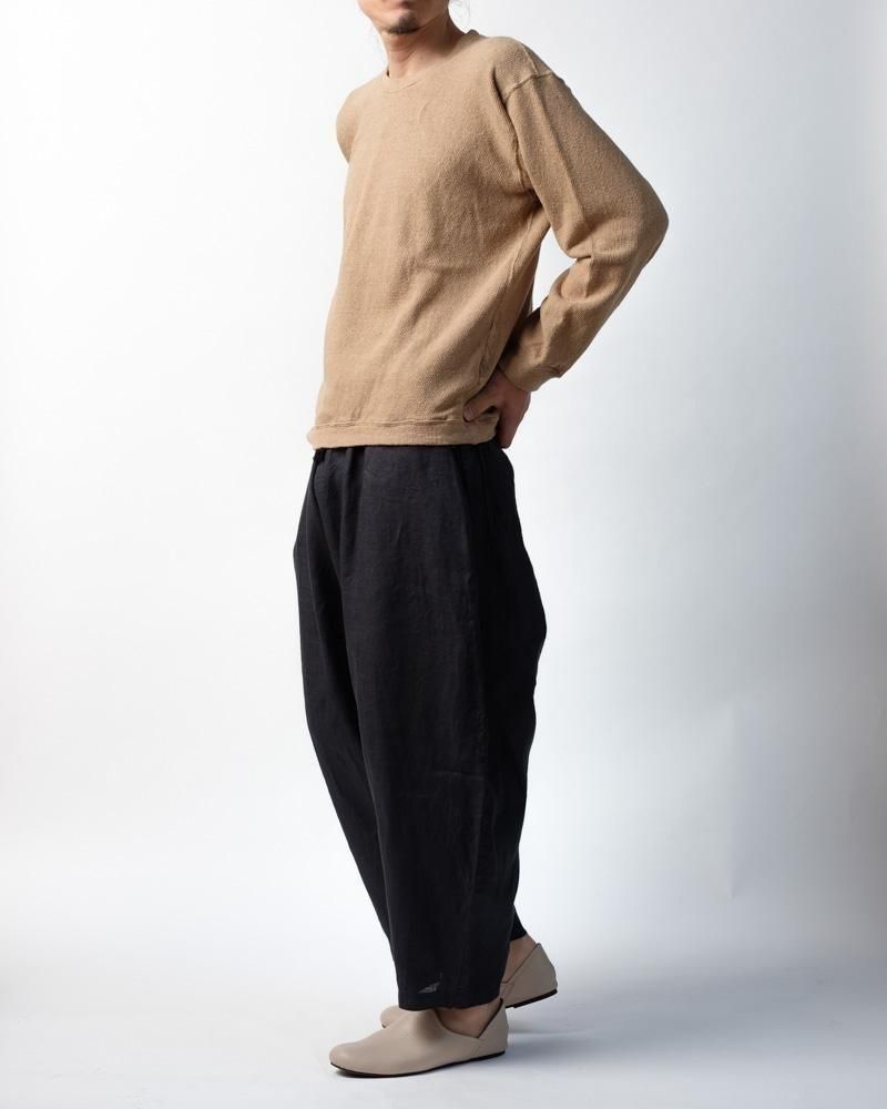 大麻パンツ 墨黒 / MITTAN通販 ミッタン | TOCAKU(トカク)