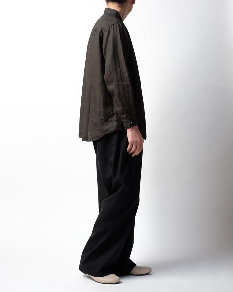 MITTAN 大麻シャツ3 美品 size3 柿渋×墨 大麻シャツ 3 (草木濃染) 柿渋×墨 / MITTAN通販 ミッタン