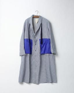 <img class='new_mark_img1' src='https://img.shop-pro.jp/img/new/icons13.gif' style='border:none;display:inline;margin:0px;padding:0px;width:auto;' />polkadoteuro work coat remake ȡhickory [饹1]