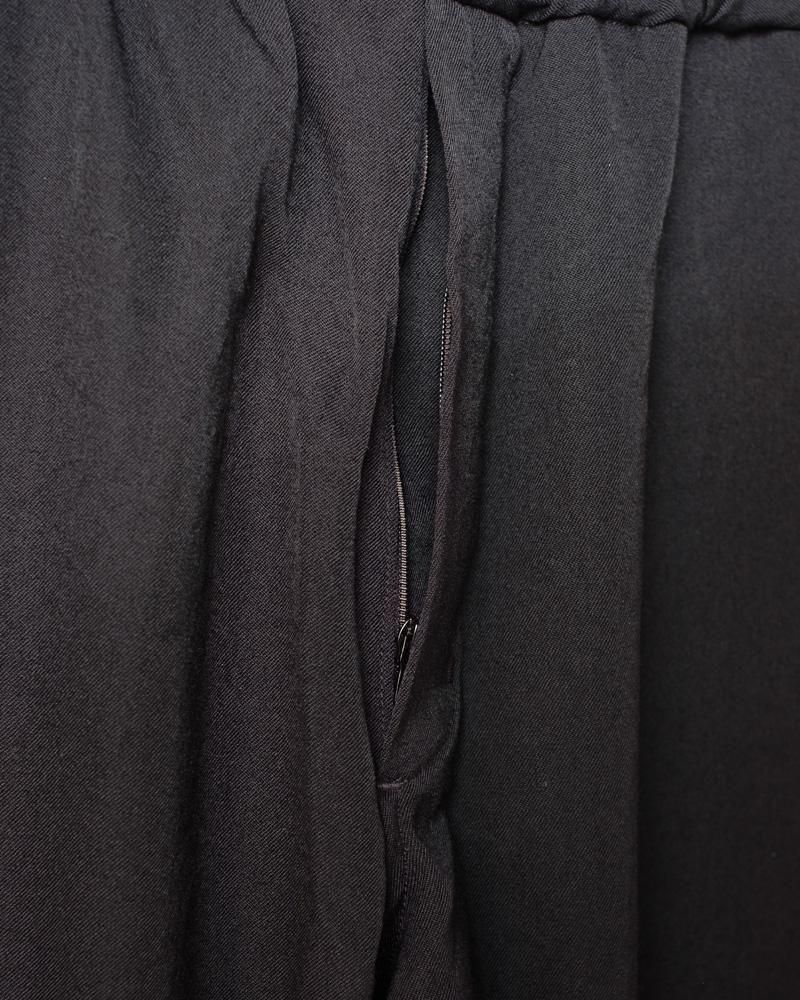 エアータンブルウールパンツ 黒 / MITTAN通販 ミッタン | TOCAKU(トカク)