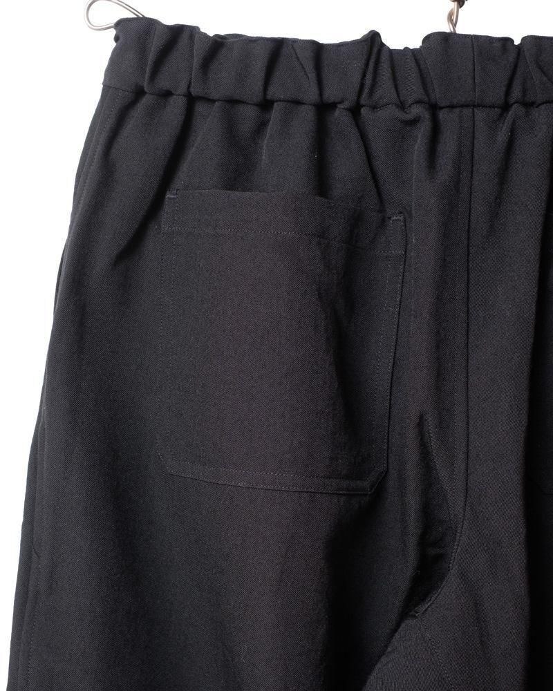 エアータンブルウールパンツ 黒 / MITTAN通販 ミッタン | TOCAKU