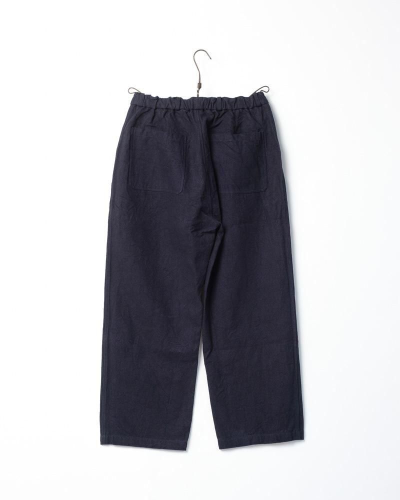 MITTAN ミッタン　麻パンツ　ネイビー MITTAN (ミッタン) / 亜麻苧麻パンツ 濃紺 PT-13 入荷のご案内