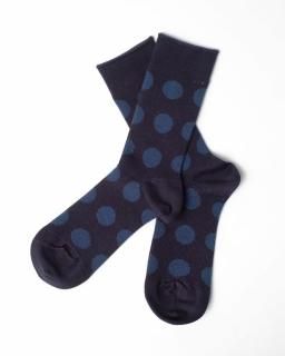 <img class='new_mark_img1' src='https://img.shop-pro.jp/img/new/icons13.gif' style='border:none;display:inline;margin:0px;padding:0px;width:auto;' />ROTOTOPORTHOLE DOT SOCKSNavy/Indigo [饹1]