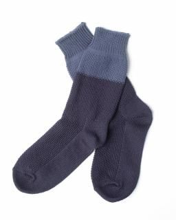 <img class='new_mark_img1' src='https://img.shop-pro.jp/img/new/icons13.gif' style='border:none;display:inline;margin:0px;padding:0px;width:auto;' />ROTOTOSEED STITCH SOCKSIndigo/Navy