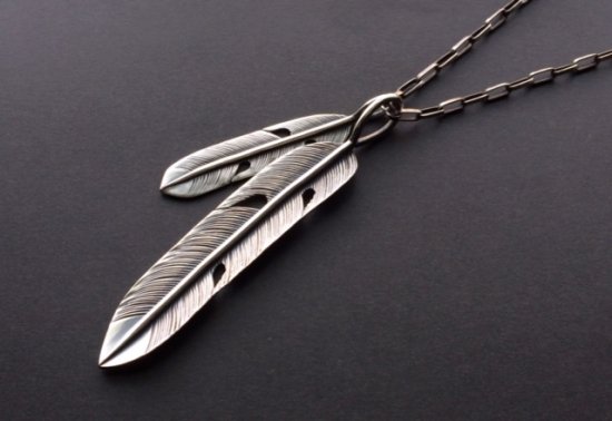 ☆Ｎａｖａｊｏ Ｆｅａｔｈｅｒ Ｐｅｎｄａｎｔ Ｓｉｌｖｅｒ(ＬＬ)☆ - PRIVATE JAPAN A.I.