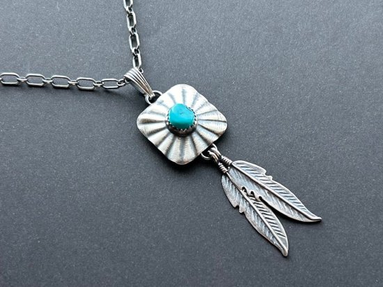 ☆Ｏｌｄ Ｐａｗｎｊｅｗｅｌｒｙ Ｔｕｒｑｕｏｉｓｅ Ｓｕｎｂｕｒｓｔ＆Ｆｅａｔｈｅｒ Ｎｅｃｋｌａｃｅ☆ - PRIVATE JAPAN A.I.