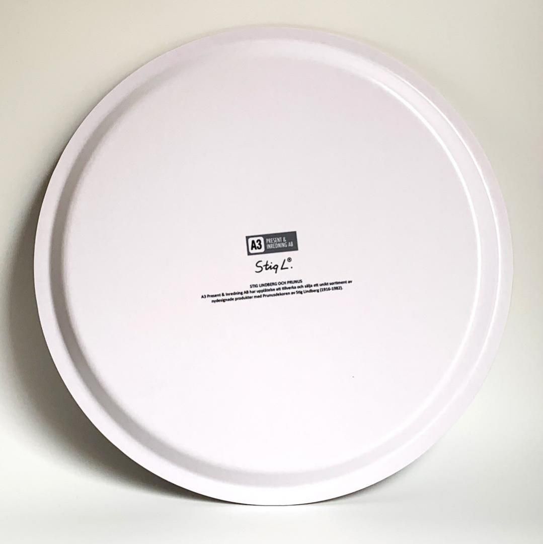 白樺トレー】ラウンド直径31 BERSA ベルサ Stig Lindberg(スティグ