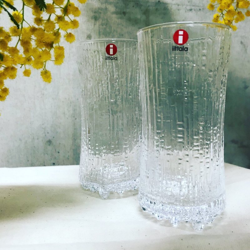 送料無料】スパークリングワイングラス ペアセット iittala Ultima