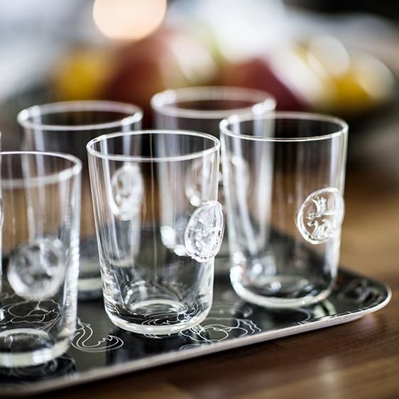 ドリンクグラス トナカイ メダリオン Anna Viktoria(アンナ