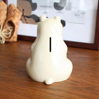 都内で Polar しろくま貯金箱 Bear(ポーラーベアー) PLASTEP box Money 置物