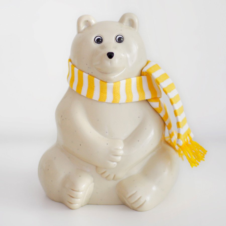 マフラー付き しろくま貯金箱 Polar Bear ポーラーベアー Money Box Mk Tresmer エムケートレスマー 年 北欧雑貨のlilicoco リリココ Lilicoセレクトの通販サイト