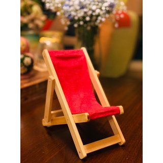 小さな折りたたみ椅子　手作り　木の雑貨　小田井おじいさんの工房