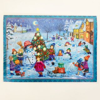 アドベントカレンダー「雪遊び」クリスマス　Richard Sellmer Verlag【ネコポス配送可】
