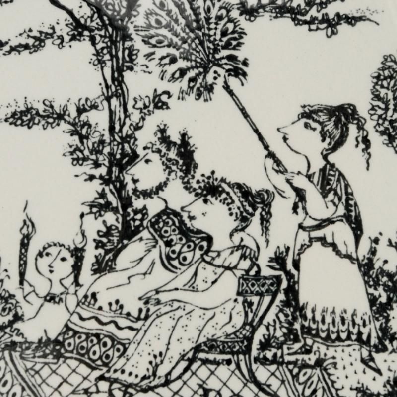 SALE】【ヴィンテージ】大絵皿 真夏の夜の夢 BJORN WIINBLAD（ビヨン