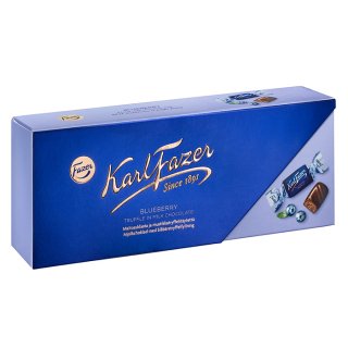 ブルーベリーチョコレート　カール・ファッツェル　大ボックス ( 箱入り / 270ｇ / 約38個入り )KARL FAZER ファッツェル
