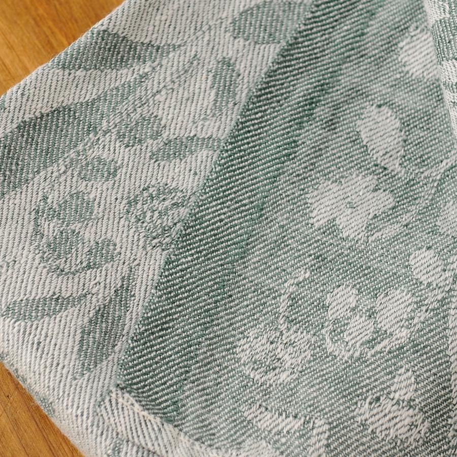 リネンマルチクロス　Bluepottery マルチクロス ウォッシュドリネン NIITTY(ニーテュ) 草原 アスペン