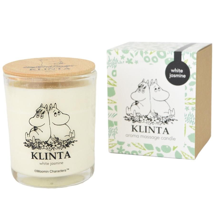 SALE】200ml マッサージキャンドル ホワイトジャスミン 春 ムーミン
