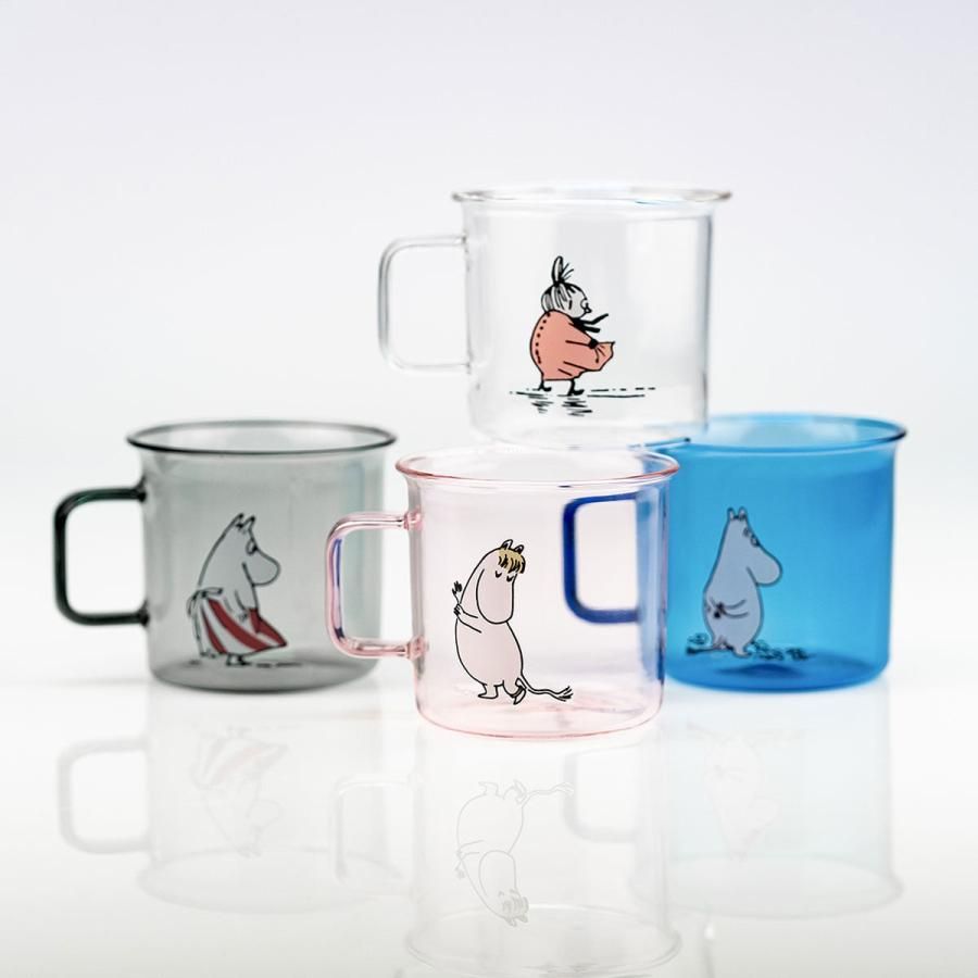 ガラスマグ ムーミンママ / チャコール Muurla ムールラ Moomin