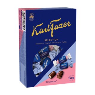 チョコレートセレクション　ミニボックス　カール・ファッツェル　KARL FAZER  ( 箱入り / 150ｇ / 21個入り )
