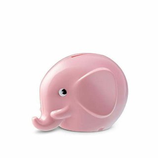 エレファントバンクS フレンチピンク 貯金箱　fantti(ファンティ)　Elephant Money box　PLASTEP（プラステップ）
