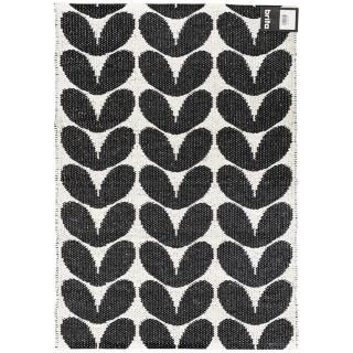 150×70cm プラスチックラグ　カリン　KARIN ブリタスウェーデン 150×70cm プラスチックラグ KARIN(カリン) black Brita Sweden