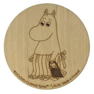 値下げ！【Made in Finland】Moomin 木製フライパン・お鍋置き