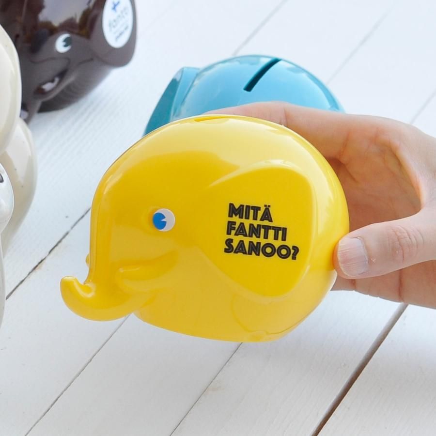 エレファントバンクS 2023年限定ソフトイエロー 貯金箱 fantti(ファン