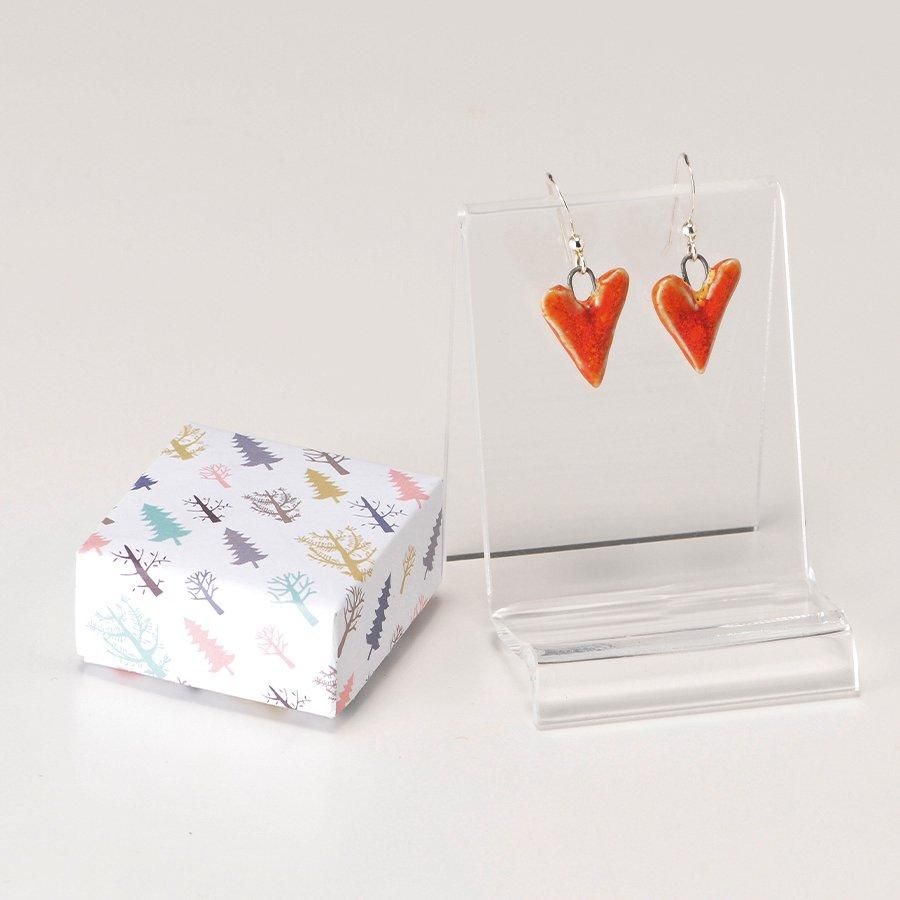 UU ceramic Jewelry 陶器のピアス