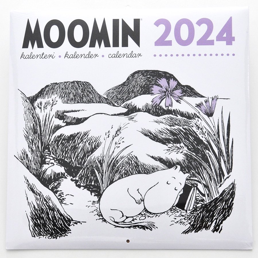 ムーミンカレンダー 2024 約 30×30cm MOOMIN Putinki (プティンキ