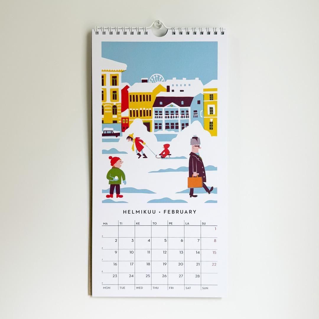 2026年カレンダー|ヘルシンキ - 北欧雑貨のLiLiCoCo(リリココ)｜LiLiCo