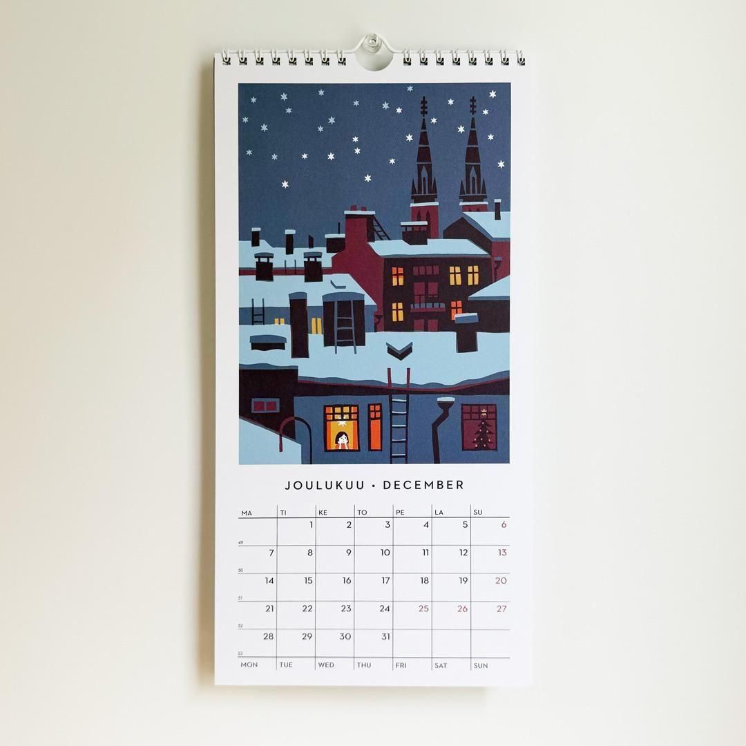 2026年カレンダー|ヘルシンキ - 北欧雑貨のLiLiCoCo(リリココ