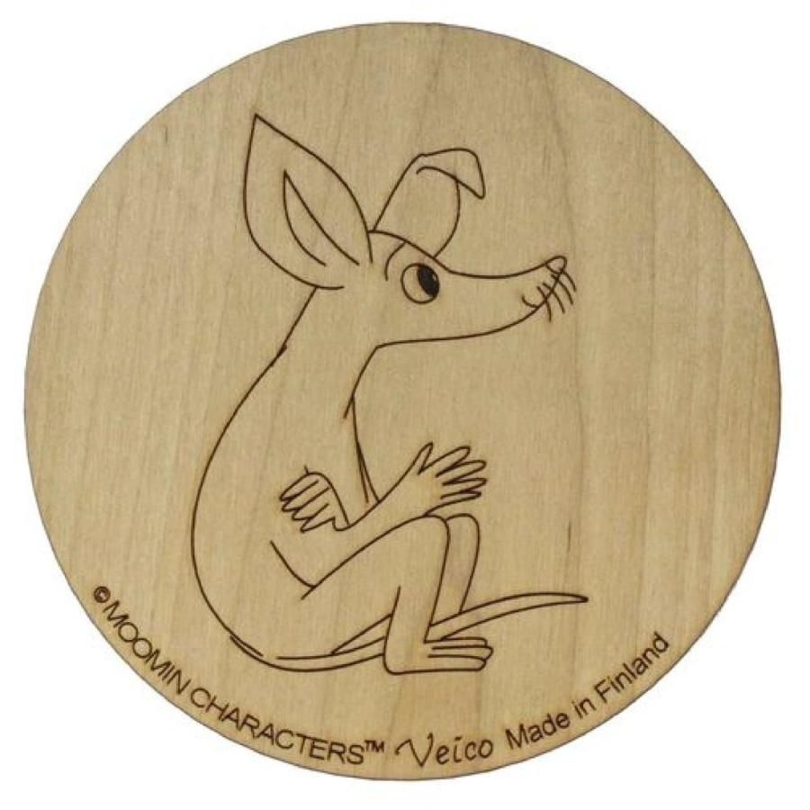 コースター】スニフ MOOMIN Veico｜木製 コースター - 北欧雑貨