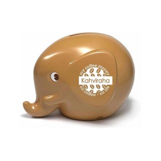 եȥХS 2024ǯꥫեå ۥ磻 Kahviraha Ȣfantti(եƥ)Elephant Money boxPLASTEPʥץ饹ƥåסˡPalaset