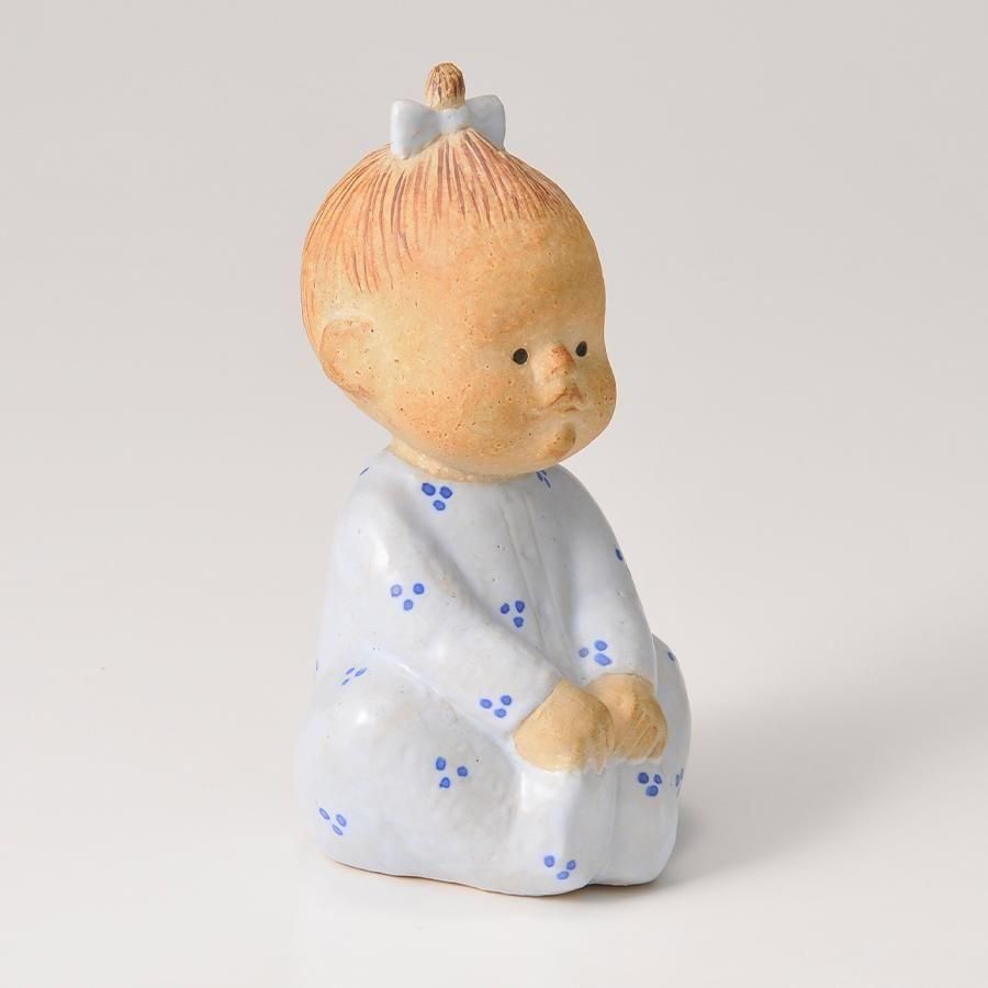 ミュージシャン pre-school Steak COTTON FIGURE ヴィンテージオブジェ | Lisa Larson 赤ちゃん Pyret - 北欧雑貨の