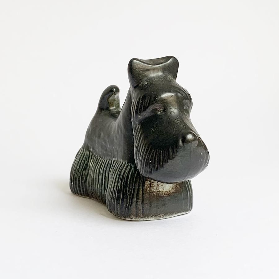 リサラーソン　 Lisa Larsonスコッチテリア　ヴィンテージ ヴィンテージオブジェ | Lisa Larson スコティッシュテリア - 北欧雑貨