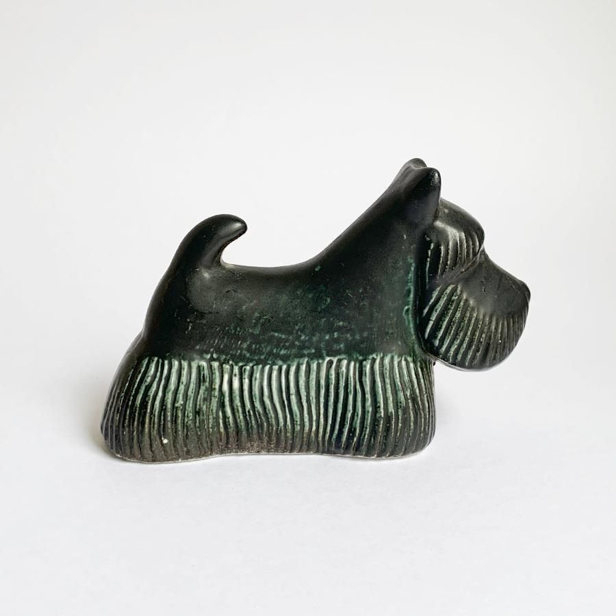 ヴィンテージオブジェ | Lisa Larson スコティッシュテリア - 北欧雑貨