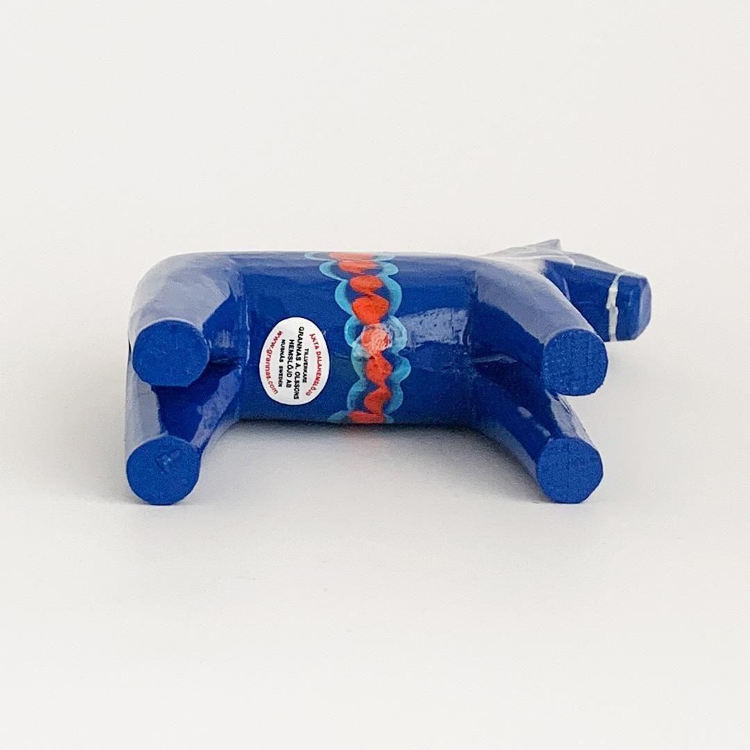 【希少】  ダーラナホース ブルーフルートテッド ロイヤルコペンハーゲン(Royal Copenhagen)|ダーラナホース