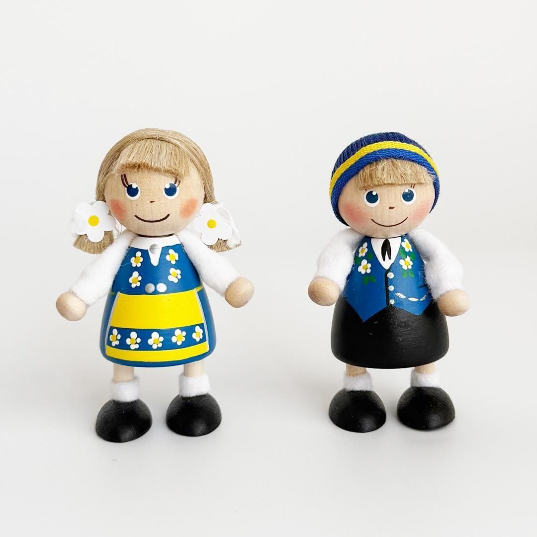 スウェーデンガール | 北欧フィギュア - 北欧雑貨のLiLiCoCo(リリココ