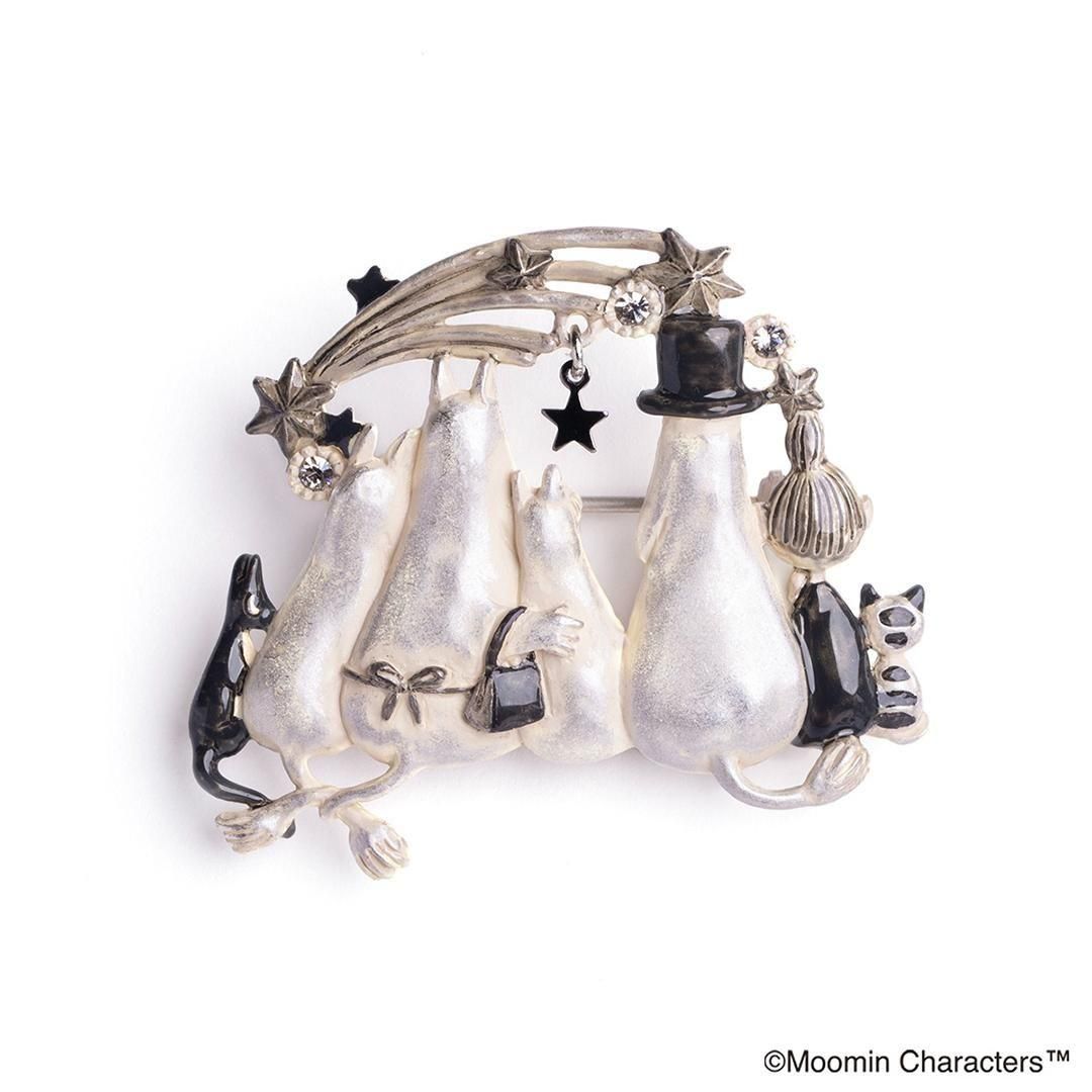 ながれ星とムーミンブローチ | Palnart Poc - 北欧雑貨のLiLiCoCo