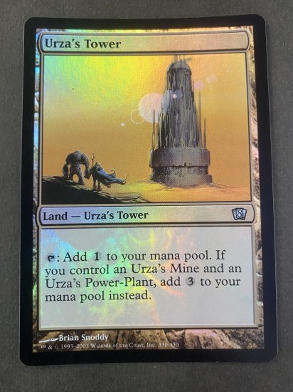 無料配達 MTG urza's tower ウルザの塔 拡張foil PSA10 マジック：ザ 