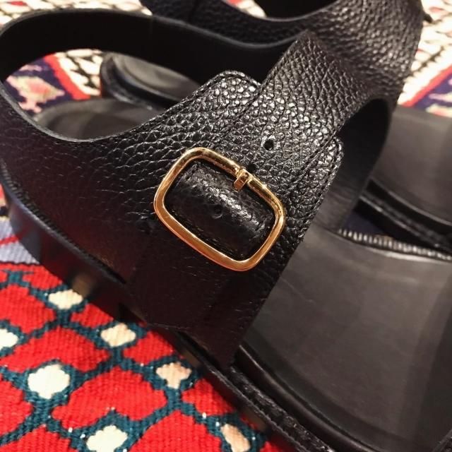 rehhh様 サンダル | 99059 / BLACK (LEATHER SOLE) - Jalan Sriwijaya